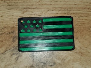 Drapeau variant "BZH canna".