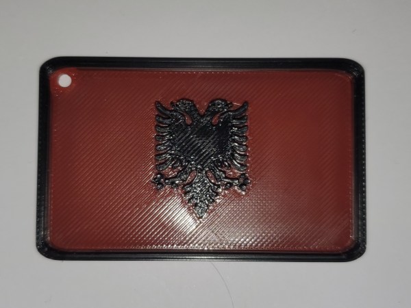 Albanie Drapeau de l'Albanie.