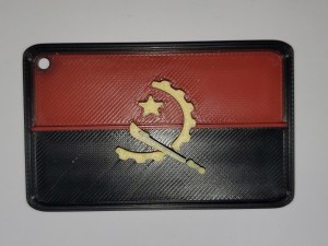 Drapeau de l'Angola.