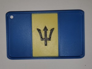 Drapeau de la Barbade.