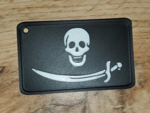 Drapeau pirate Robert Bartholonew.