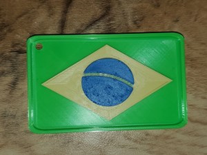 Drapeau du Brésil.