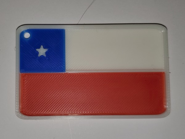 Drapeau du Chili.