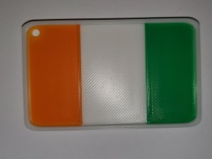 Drapeau de Côte d'Ivoire.