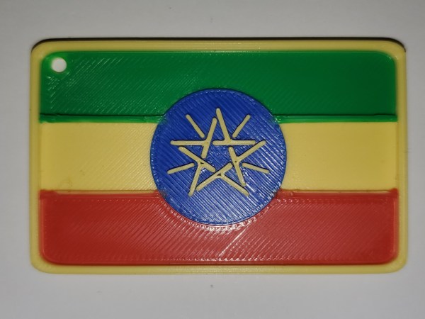 ethiopie Drapeau de l'Ethiopie.