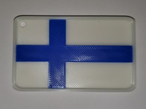 Drapeau de la Finlande.