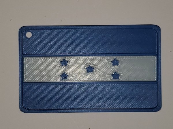 Drapeau du Honduras.