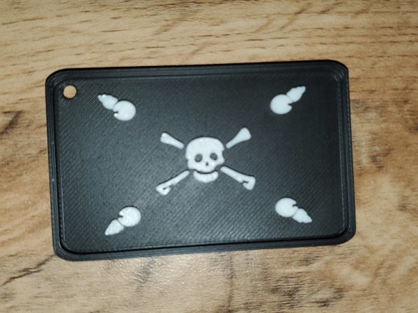 Drapeau pirate de Jean Adrian.