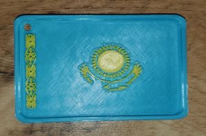 Drapeau du Kazakhstan.