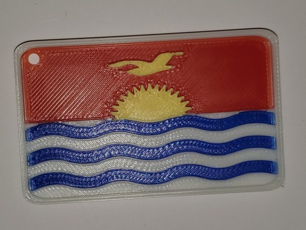 Drapeau des Kiribati.