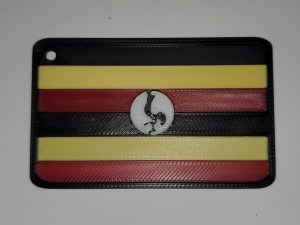 ouganda² Drapeau de l'Ouganda.