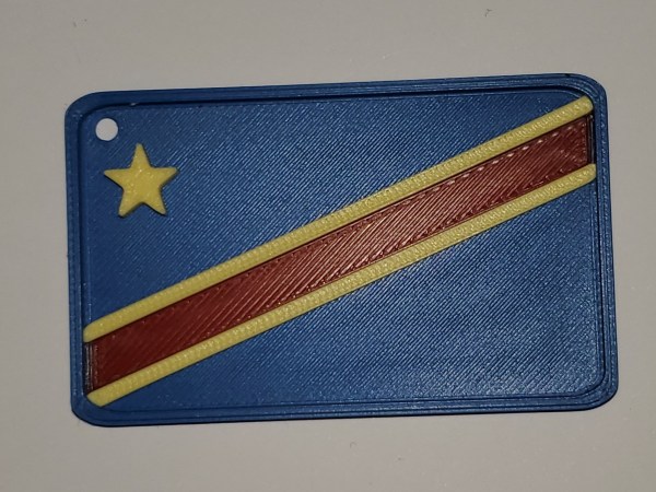 RD congo Drapeau de la RDC.