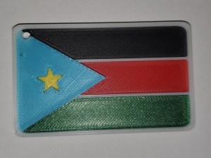 soudan du sud Drapeau du Soudan du Sud.