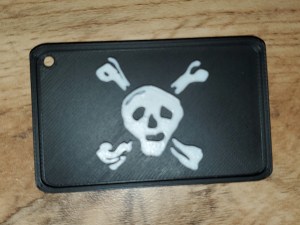 Drapeau pirate de Stele Bonnet.