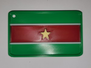 suriname Drapeau du Suriname.