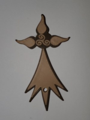 20250902_185539 Gamme "BZH" Porte-clé moucheture.