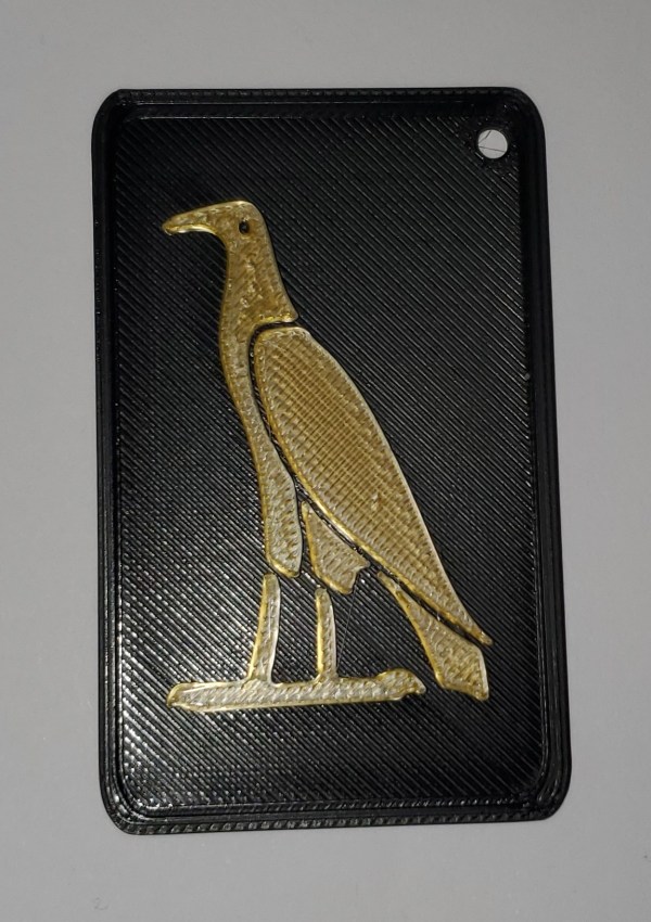 20250915_201910 Gamme "pharaon" porte-clé de héron.