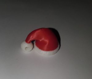 Gamme "noël" porte-clé bonnet de noël.