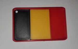 Drapeau de la Belgique.