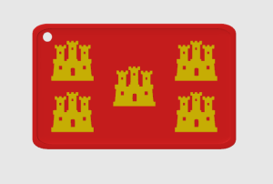 Drapeau de la Poitou-Charentes.